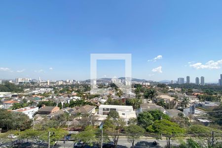 Vista da Varanda de apartamento à venda com 1 quarto, 57m² em Alphaville, Barueri