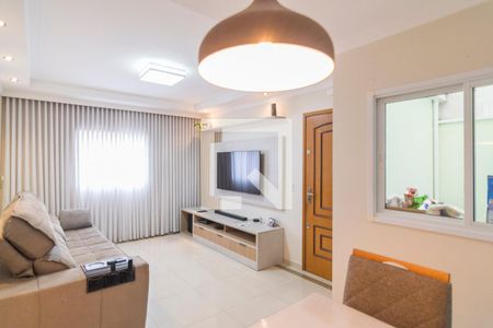 Sala de apartamento para alugar com 2 quartos, 75m² em Vila Alice, Santo André