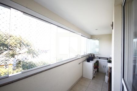 Varanda de apartamento à venda com 3 quartos, 98m² em Vila Dom Pedro I, São Paulo