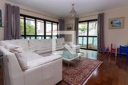 Sala de Estar de apartamento para alugar com 5 quartos, 270m² em Jardim Analia Franco, São Paulo