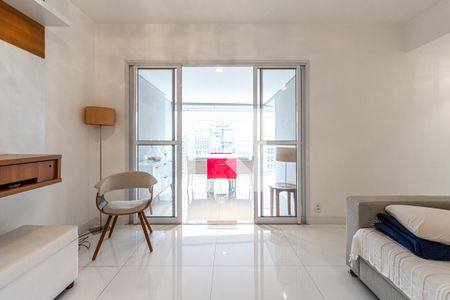 Sala de apartamento para alugar com 1 quarto, 88m² em Vila Nova Conceição, São Paulo