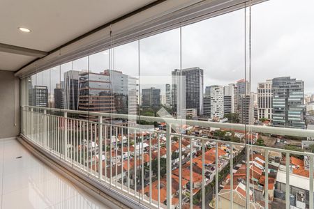 Varanda de apartamento para alugar com 1 quarto, 88m² em Vila Nova Conceição, São Paulo