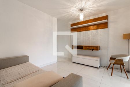 Sala de apartamento para alugar com 1 quarto, 88m² em Vila Nova Conceição, São Paulo