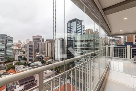 Varanda de apartamento para alugar com 1 quarto, 88m² em Vila Nova Conceição, São Paulo