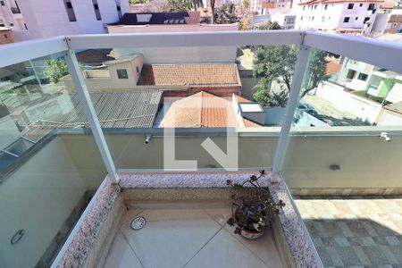 Sacada de apartamento à venda com 2 quartos, 55m² em Vila Guiomar, Santo André