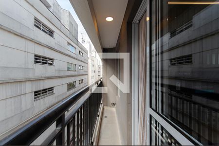 Sacada de apartamento para alugar com 1 quarto, 26m² em Bela Vista, São Paulo