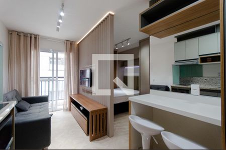 Sala de apartamento para alugar com 1 quarto, 26m² em Bela Vista, São Paulo