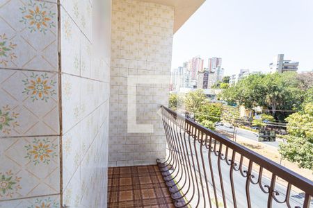 Varanda da Suíte de apartamento à venda com 3 quartos, 110m² em Cidade Nova, Belo Horizonte