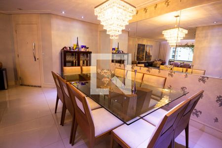 Sala de Jantar de apartamento à venda com 4 quartos, 136m² em Jardim Monte Alegre, Taboão da Serra