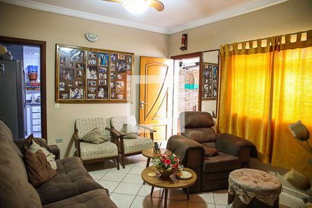 Sala de casa à venda com 3 quartos, 142m² em Osvaldo Cruz, São Caetano do Sul