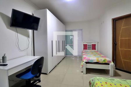 Suíte 1 - Quarto de casa para alugar com 3 quartos, 250m² em Vila Curuçá, Santo André