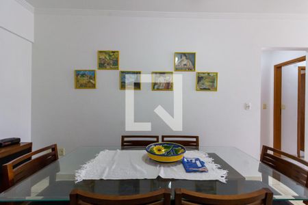 Detalhe da sala de jantarDetalhe da sala de jantar de apartamento para alugar com 2 quartos, 92m² em Vila Tupi, Praia Grande