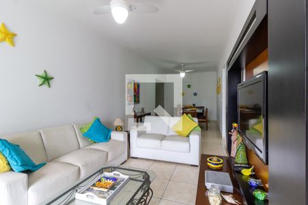 Sala de apartamento para alugar com 2 quartos, 92m² em Vila Tupi, Praia Grande