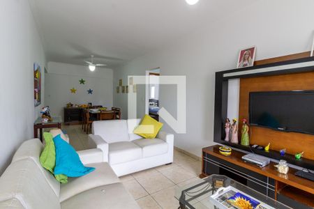 Sala de apartamento para alugar com 2 quartos, 92m² em Vila Tupi, Praia Grande