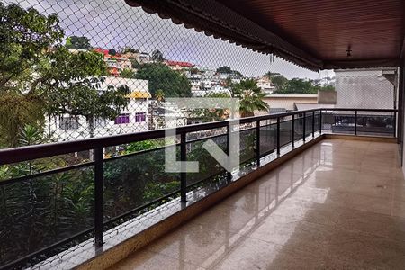 Varanda de apartamento à venda com 3 quartos, 160m² em Cocotá, Rio de Janeiro