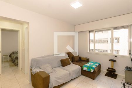Sala de apartamento à venda com 1 quarto, 45m² em Farroupilha, Porto Alegre
