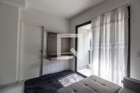 Sala de TV de apartamento à venda com 1 quarto, 39m² em Tamboré, Barueri
