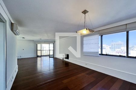 Sala de apartamento para alugar com 4 quartos, 193m² em Indianópolis, São Paulo