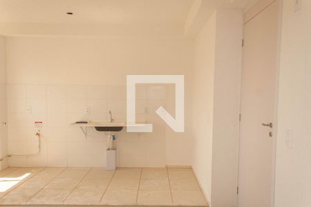 Cozinha de apartamento para alugar com 2 quartos, 49m² em São Vicente, Belford Roxo