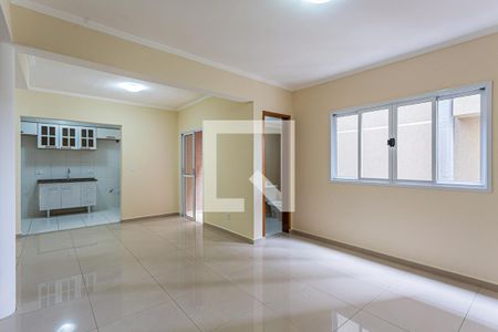 Sala de casa de condomínio para alugar com 3 quartos, 158m² em Vila Bastos, Santo André