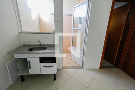 Cozinha - Torneira de apartamento para alugar com 1 quarto, 40m² em Jardim Santo Antônio, Santo André