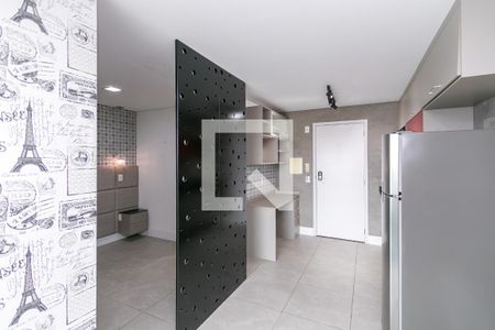 Sala/ Cozinha de apartamento para alugar com 1 quarto, 43m² em Jardim Aeroporto, São Paulo