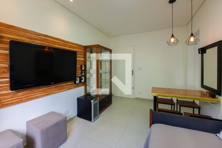 Sala de apartamento à venda com 1 quarto, 48m² em Nova Petrópolis, São Bernardo do Campo