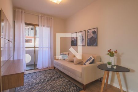 Sala de apartamento à venda com 3 quartos, 73m² em Vila Bertioga, São Paulo