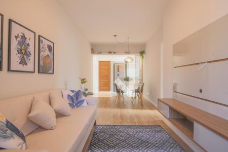 Sala de apartamento à venda com 3 quartos, 73m² em Vila Bertioga, São Paulo