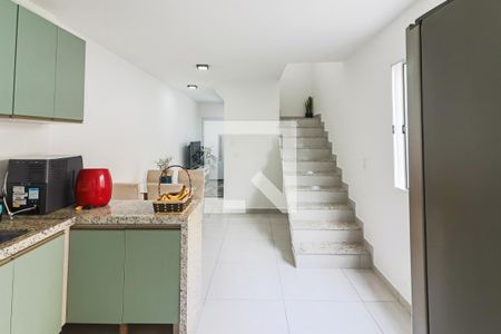 Sala Jantar / Cozinha de casa à venda com 3 quartos, 120m² em Jardim Ester, São Paulo
