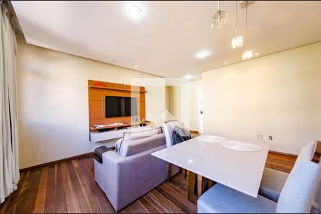 Sala de apartamento à venda com 4 quartos, 120m² em Estoril, Belo Horizonte