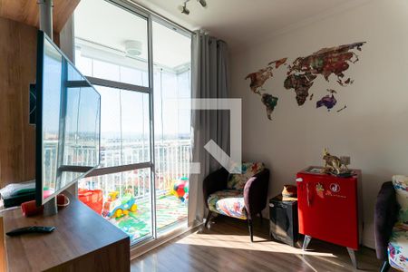 Sala de apartamento à venda com 2 quartos, 60m² em Belenzinho, São Paulo