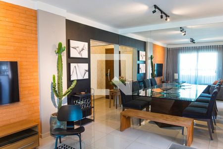 Sala de apartamento para alugar com 3 quartos, 95m² em Santa Mônica, Uberlândia