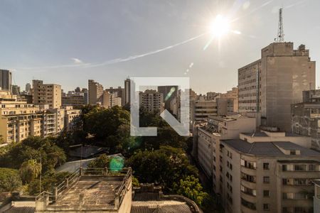 Vista da Sala de apartamento à venda com 2 quartos, 33m² em Vila Buarque, São Paulo