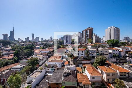 Sala - Vista de apartamento à venda com 2 quartos, 100m² em Jardim das Bandeiras, São Paulo