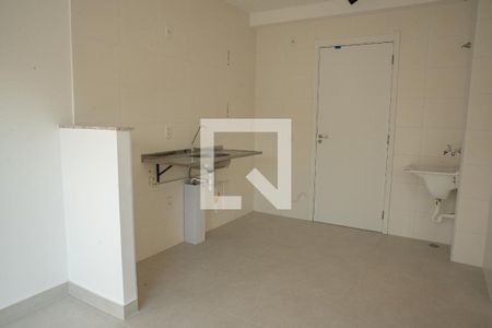 Sala/Cozinha de apartamento para alugar com 2 quartos, 35m² em Barra Funda, São Paulo