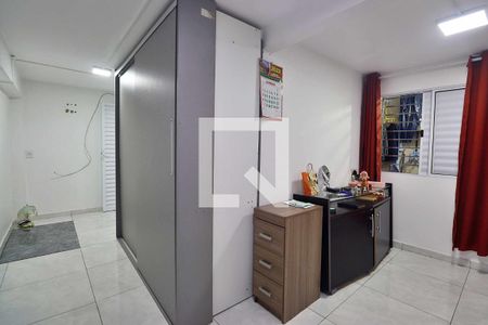 Quarto de casa para alugar com 1 quarto, 35m² em Campestre, Santo André