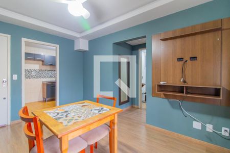 Sala de apartamento para alugar com 1 quarto, 54m² em Azenha, Porto Alegre