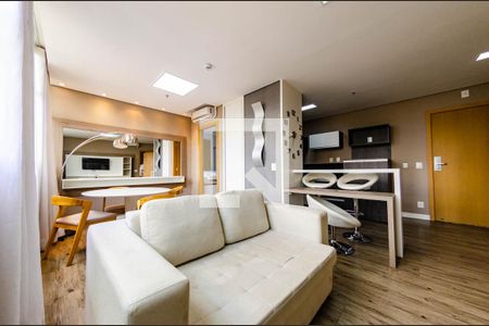 Sala de apartamento à venda com 1 quarto, 55m² em Luxemburgo, Belo Horizonte