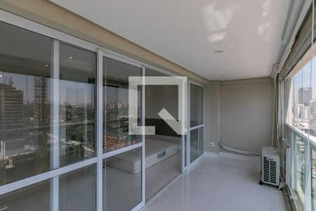 Varanda de kitnet/studio para alugar com 1 quarto, 50m² em Vila Gertrudes, São Paulo