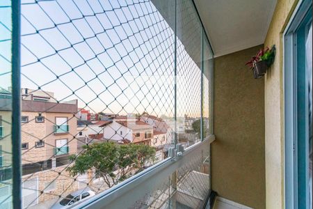 Varanda da Sala de apartamento à venda com 3 quartos, 150m² em Vila Cecilia Maria, Santo André