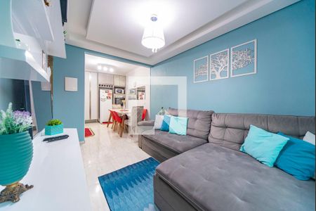 Sala de apartamento à venda com 3 quartos, 150m² em Vila Cecilia Maria, Santo André