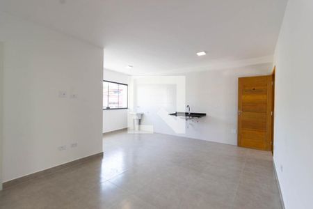 Sala/Cozinha/Área de serviço de apartamento para alugar com 2 quartos, 46m² em Vila Nivi, São Paulo