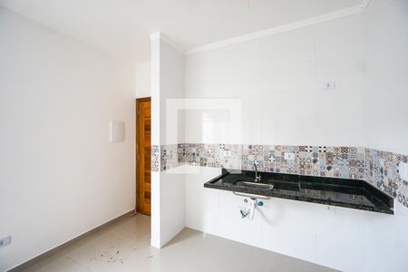 Cozinha de apartamento para alugar com 2 quartos, 40m² em Vila Esperança, São Paulo