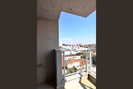 Varanda da Sala de apartamento para alugar com 2 quartos, 53m² em Parque Novo Oratório, Santo André