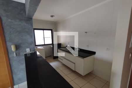 Cozinha de apartamento para alugar com 1 quarto, 55m² em Jardim Botânico, Ribeirão Preto