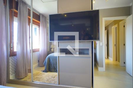 Suíte de apartamento à venda com 3 quartos, 209m² em Chácara das Pedras, Porto Alegre