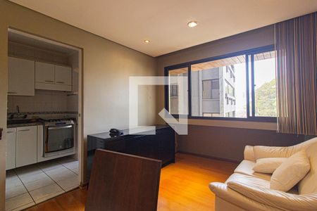 Sala de apartamento para alugar com 2 quartos, 60m² em Batel, Curitiba