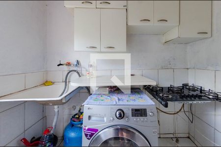 Cozinha de kitnet/studio para alugar com 1 quarto, 40m² em Dom Bosco, Belo Horizonte