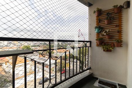 Varanda da Sala de apartamento para alugar com 3 quartos, 75m² em Vila Moinho Velho, São Paulo